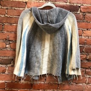 Free People Wool Blend Poncho